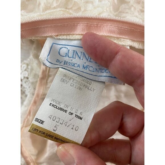 Vintage Gunne Sax By Jessica McClintock Toddlers Dress - 5 - Picture 14 of 16